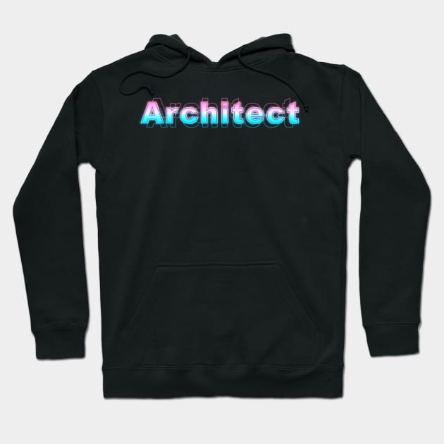 Architect Hoodie by Sanzida Design